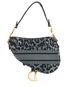 Leopard Saddle Bag, back view